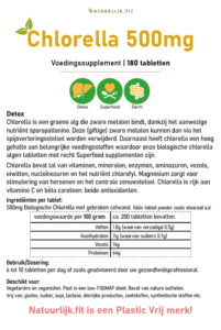 Chlorella 180 Tabletten