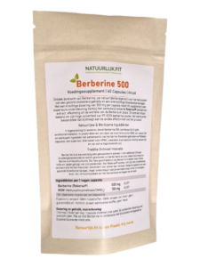 Berberine 500mg 60 capsules