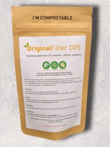 OriginalFiber Capsules 60 — open