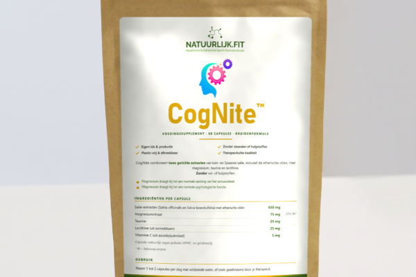CogNite Voor je Geheugen. in composteerbare kraft stazak